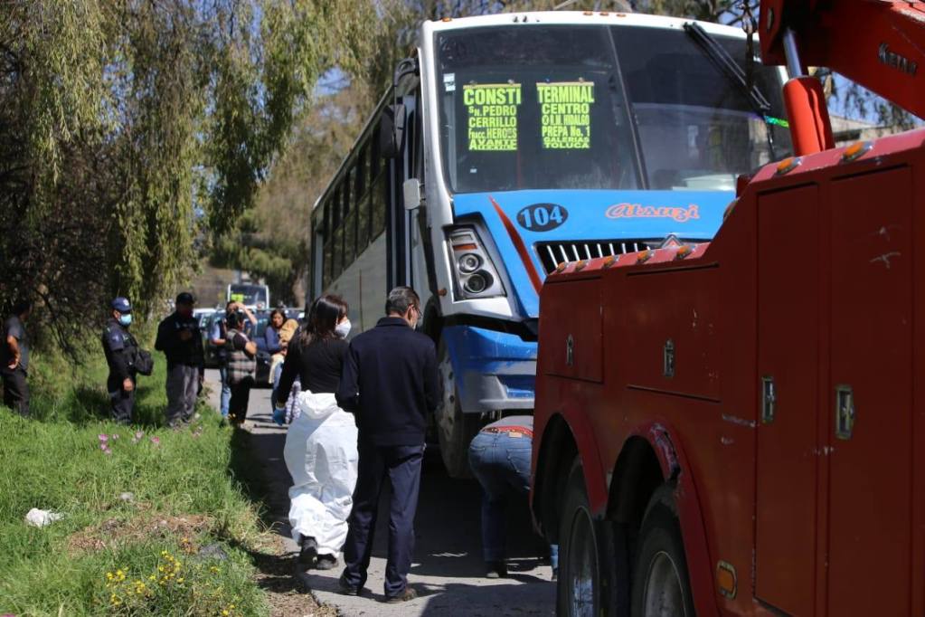 Infante pierde la vida a consecuencia del transporte público en Toluca